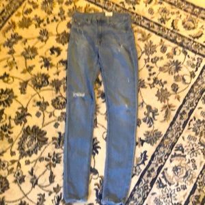 Hudson Barbara high waisted skinny jeans